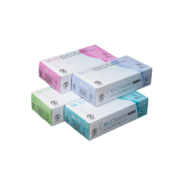 セレクトプラスチック手袋 パウダーフリー