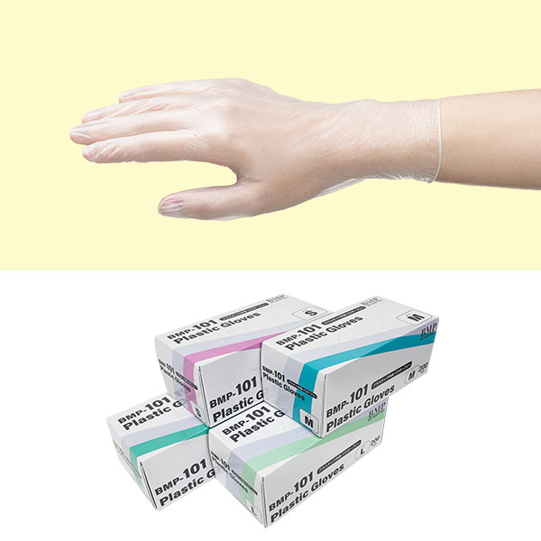No.2240 プラスチック手袋 PVCフードプロ パウダーフリー | 手袋(塩化